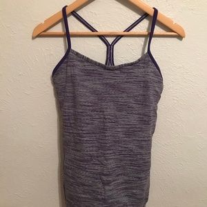 Lululemon Power Y racerback tank with built-in bra